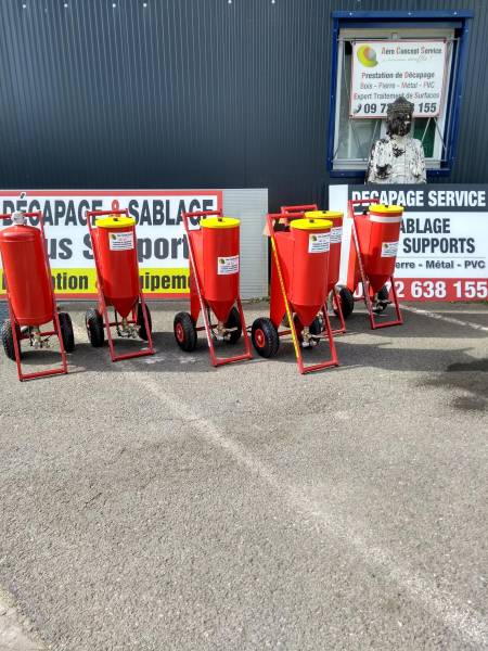 gamme matériel aérogommage