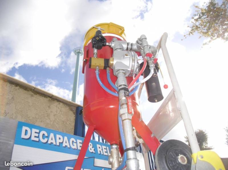 aerogommeuse sableuse paris