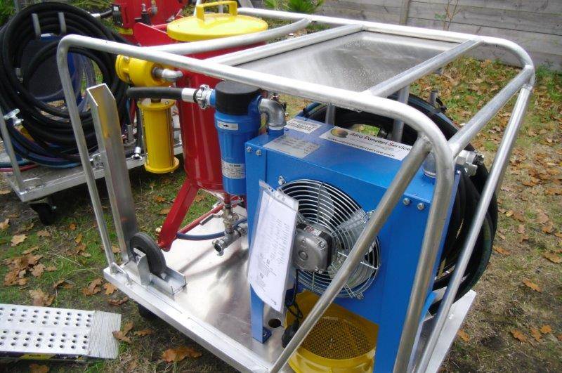 aeroréfrigerant sablage