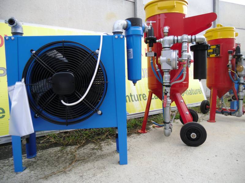 sableuse aérogommeuse 