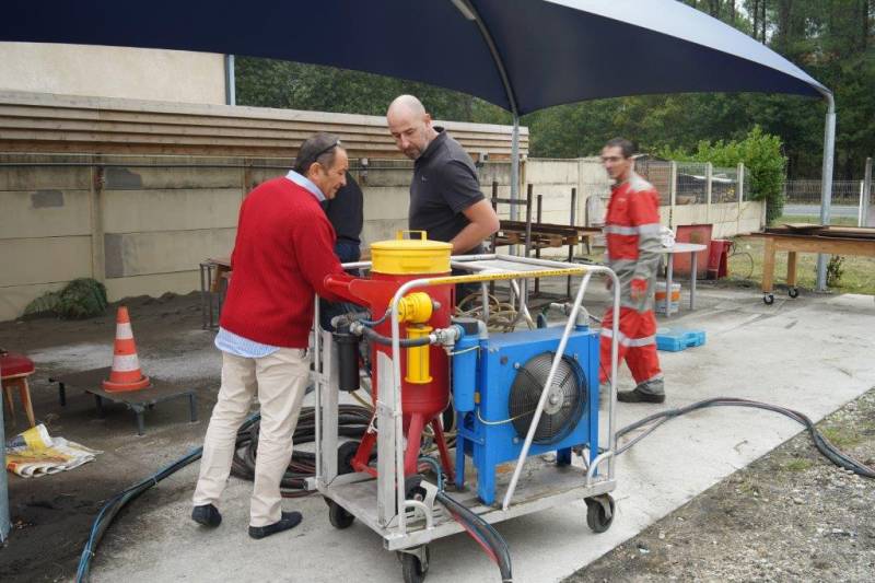 formation aérogommage