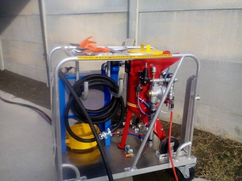 aérogommeuse bretagne