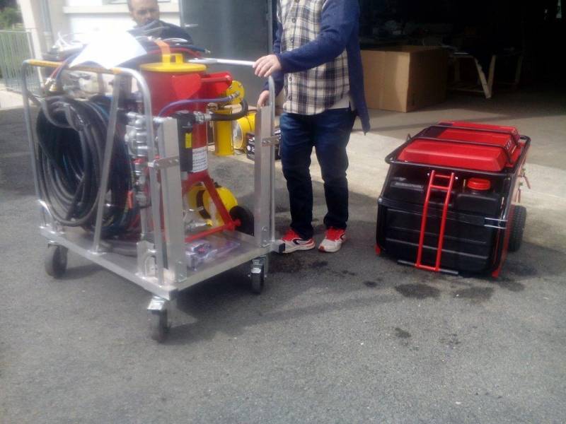 aérogommage matériel