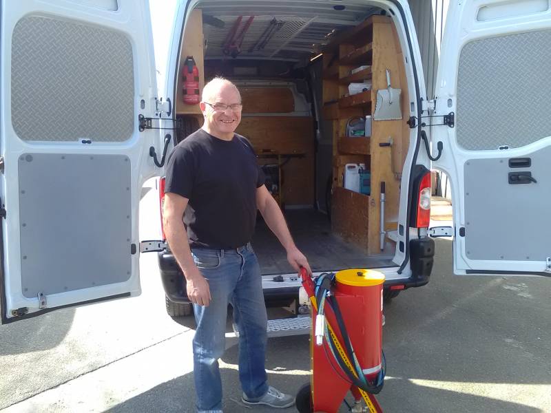 aerogommeuse pour bois bordeaux