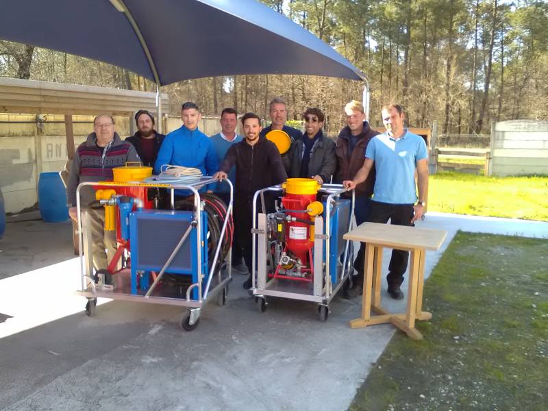 matériel aérogommage tours sur chariot matériel aérogommeuse