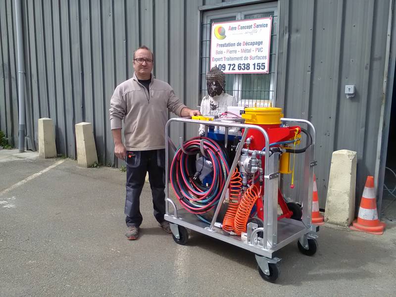 matériel hydrogommage aérogommage