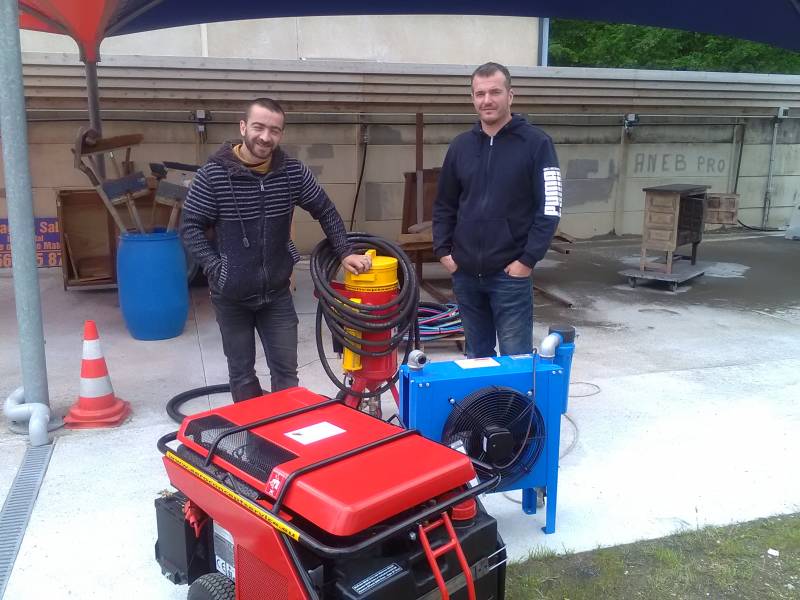 compresseur pour aérogommage