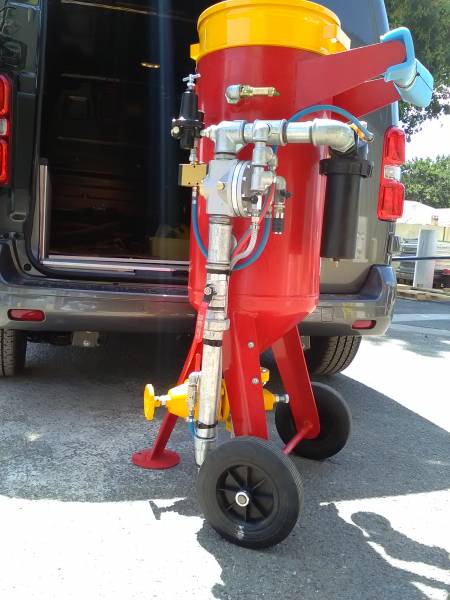 aerogommeuse sableuse