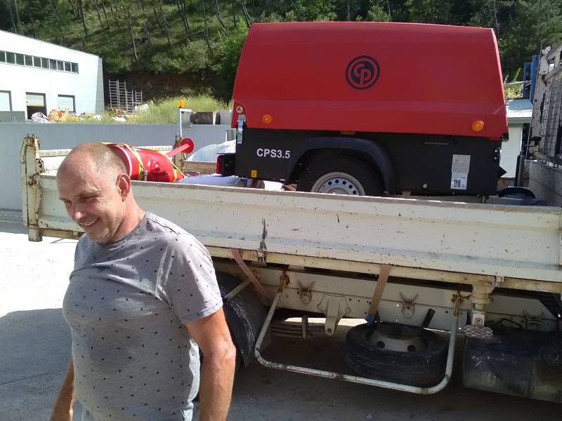compresseur chantier corse