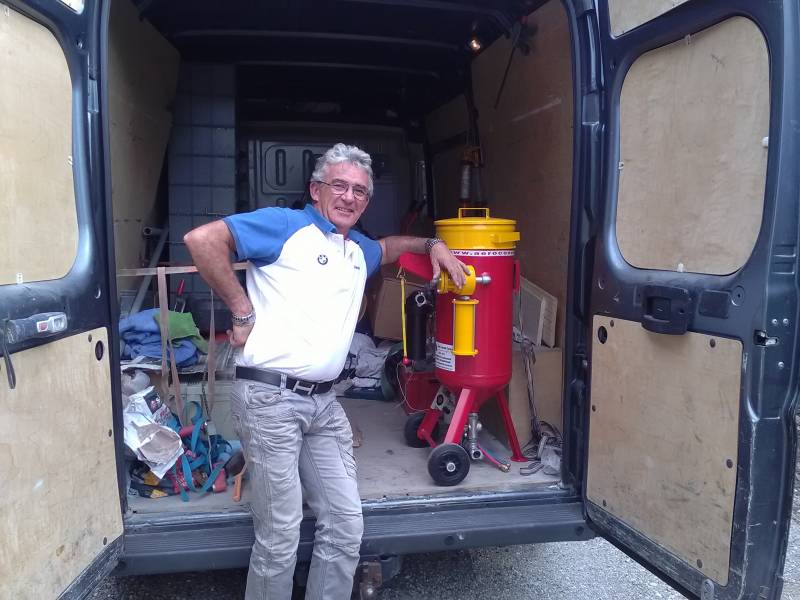 matériel aérogommeuse savoie