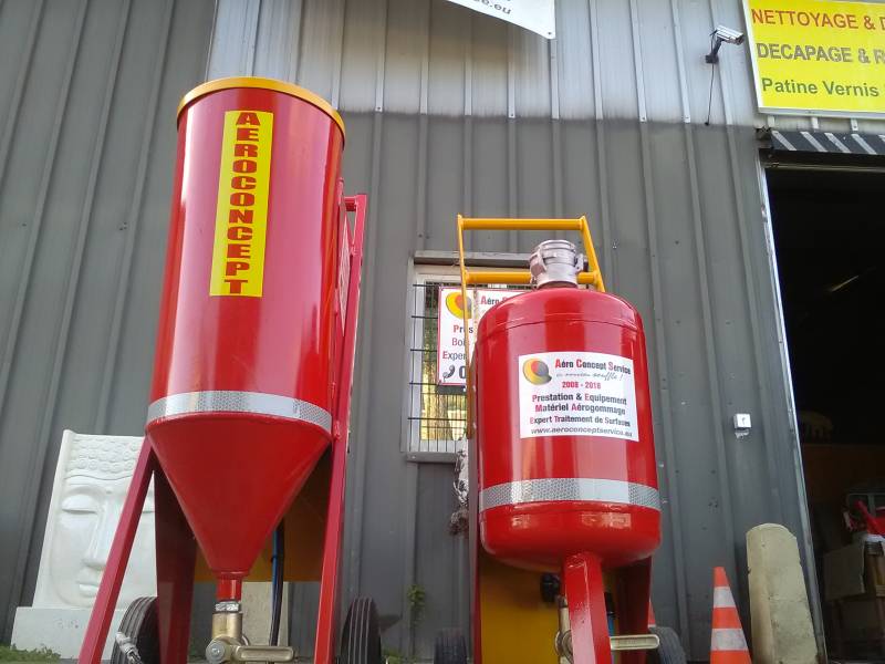 aerogommeuse portative