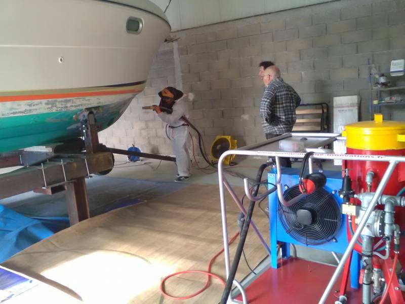 decapage antifouling aerogommage aeroconcept