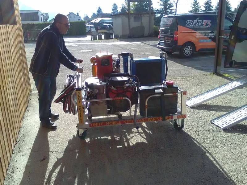 Skid Hydrogommage Brumisation Certifiée 2022...Version Mono ou Motorisé