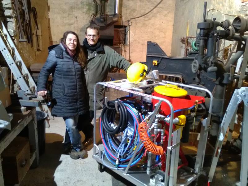 skid aérogommage bourgogne