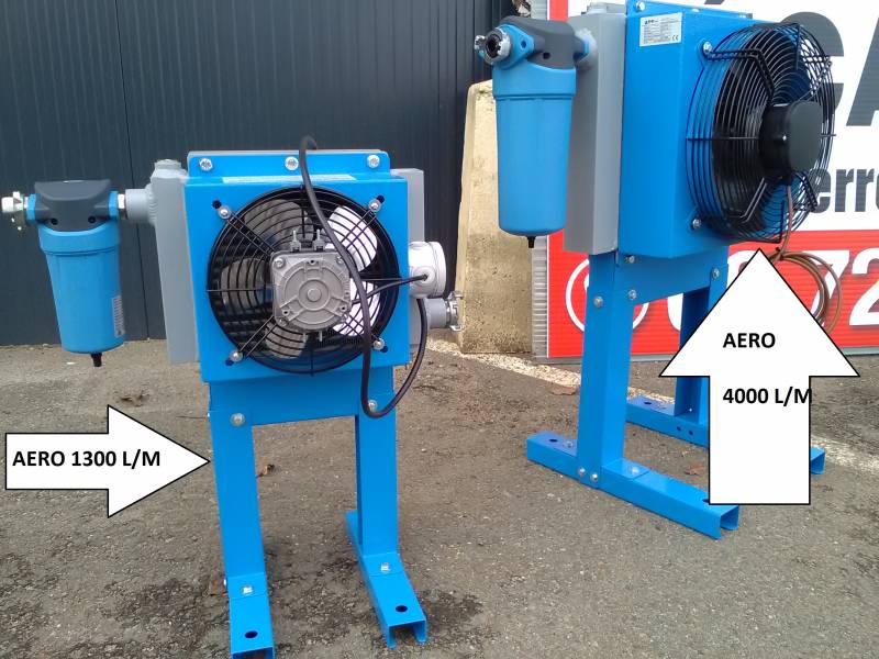 gamme aéroréfrigerant  ATS france