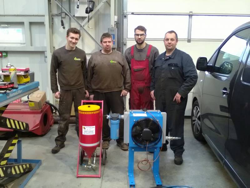 matériel aérogommage corse aérogommeuse en corse