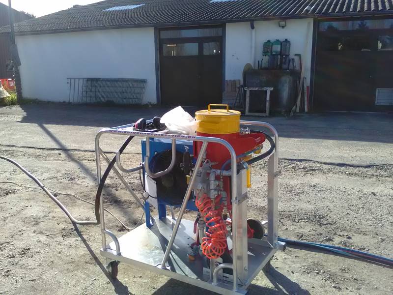 skid aérogommage lyon