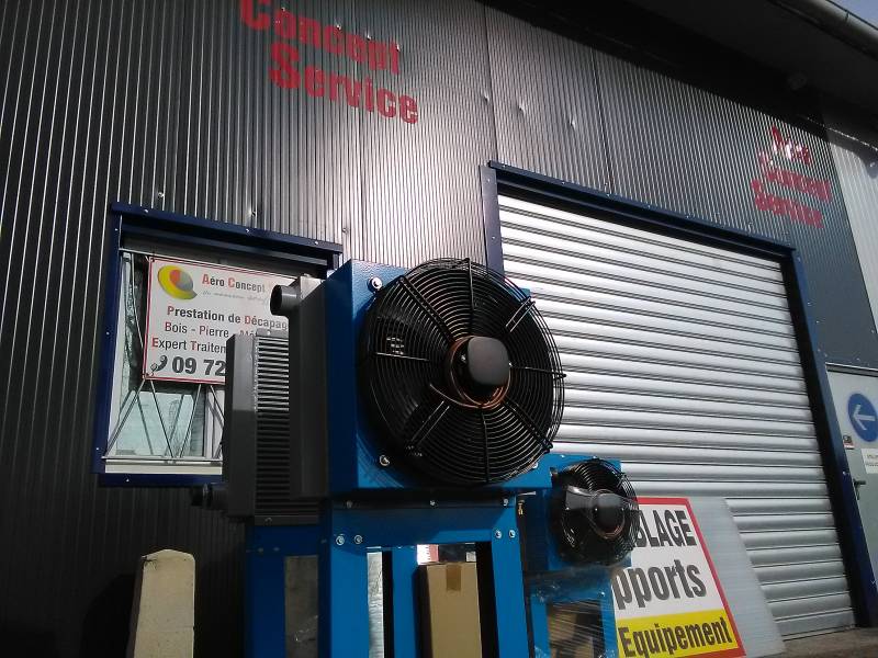 aéroréfrigerant aérogommage ATS france