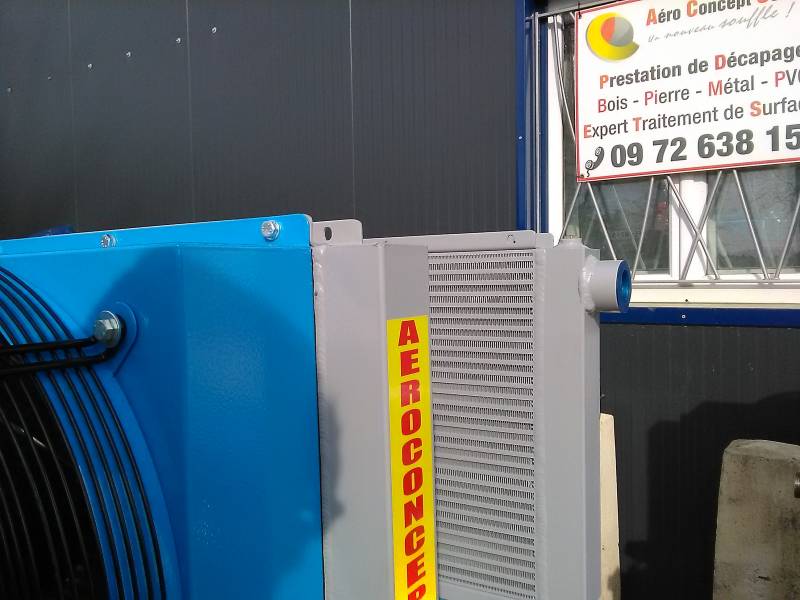 aéroréfrigerant sablage aérogommage ATS france