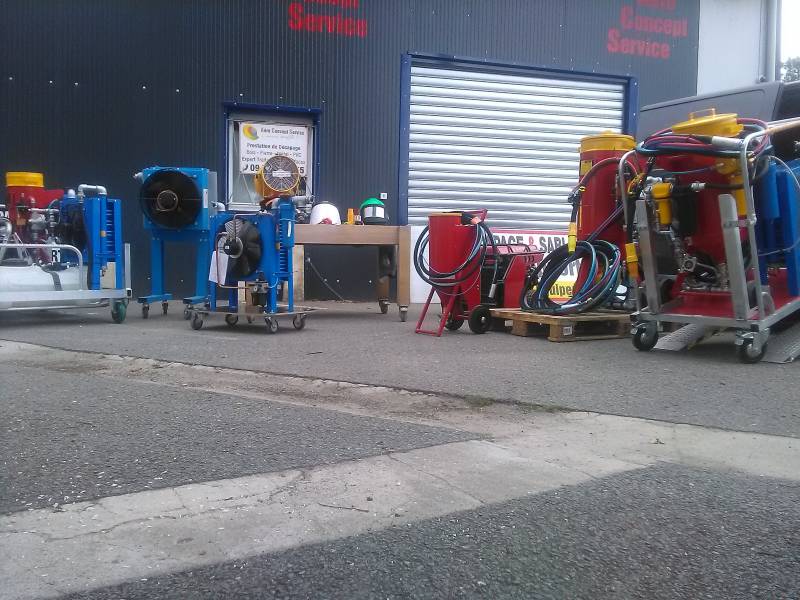 fabricant aérogommeuse