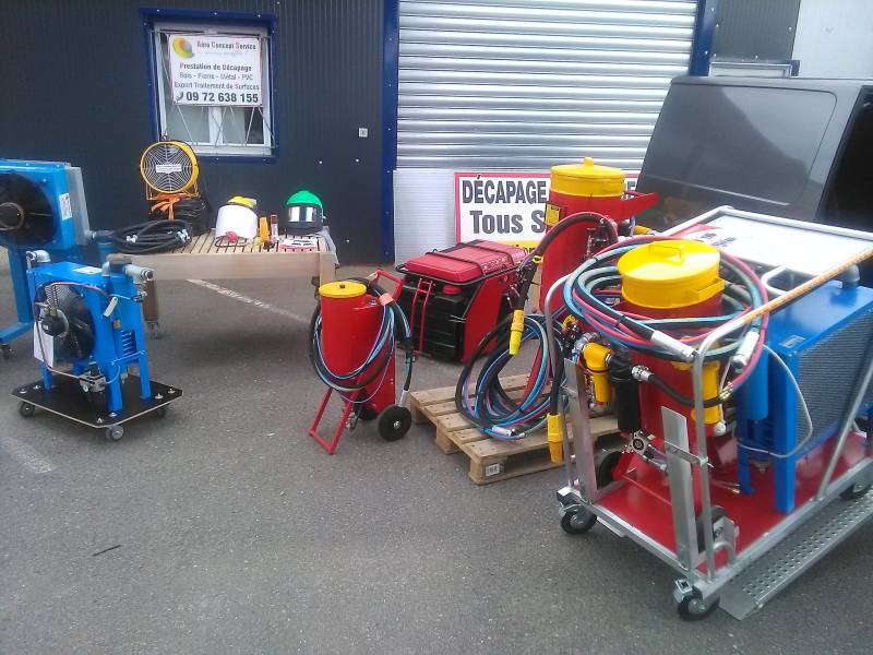 gamme hydrogommeuse aérogommeuse