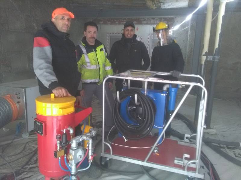 Aérogommeuse  Amxt 35 pro v