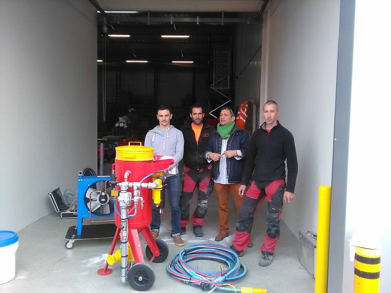 matériel aérogommeuse toulouse