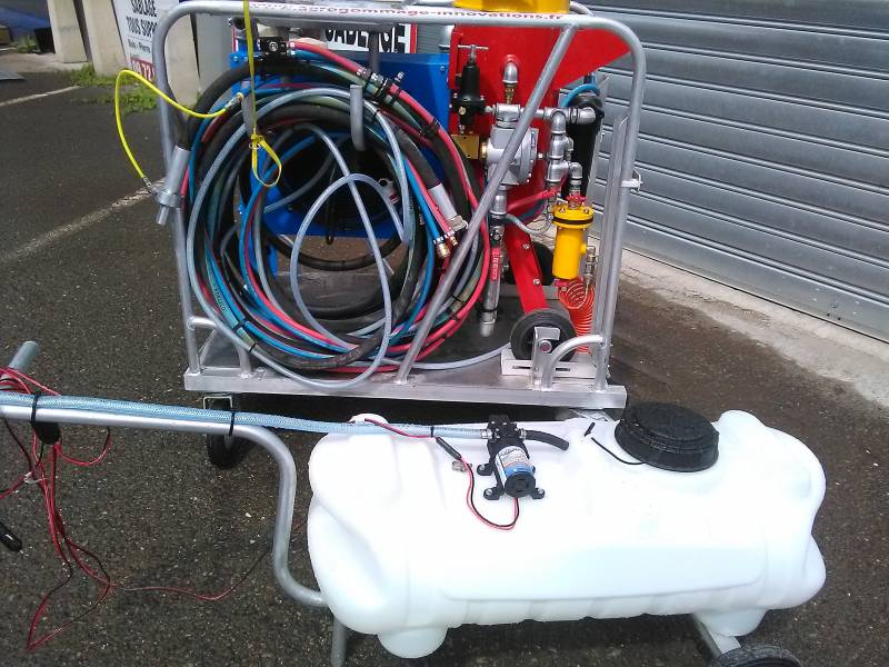 skid hydrogommage autonome