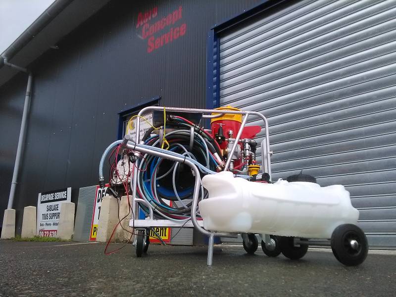 Compresseur Vis Portatif  pour  Aérogommage  Hydrogommage