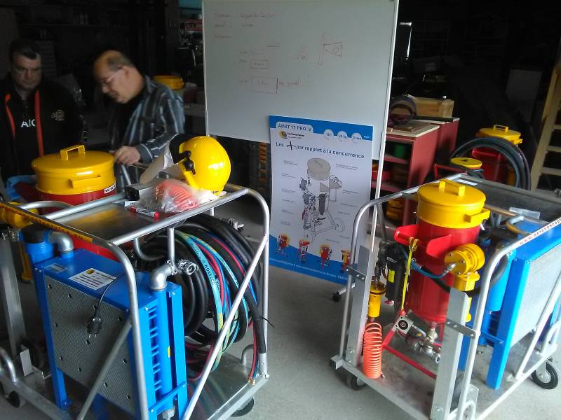 matériel aérogommage corse