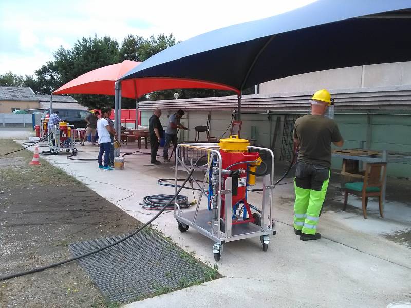 formation aérogommage