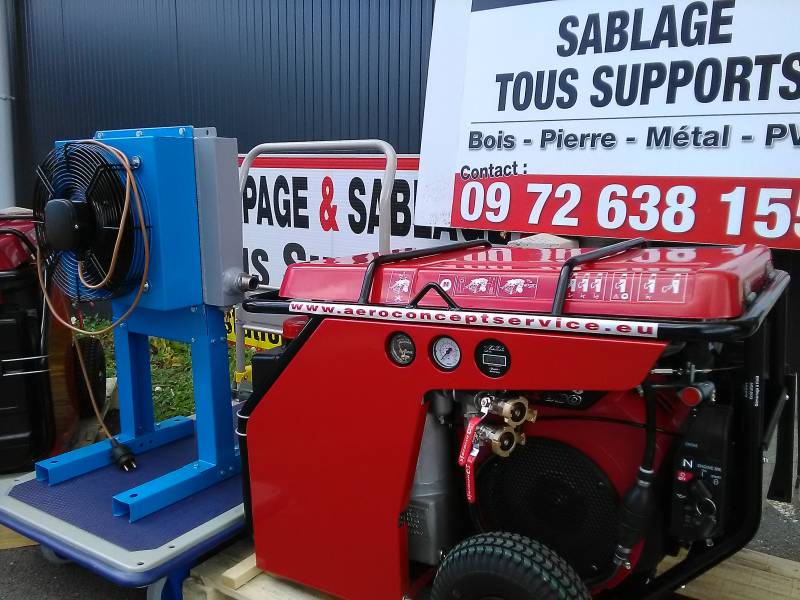 compresseur pour sablage  compresseur pour aérogommage lyon