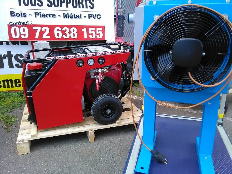 refroidisseur air aéroréfrigerant sablage aérogommage