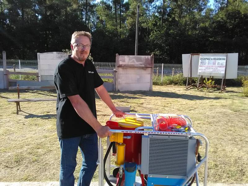 Unité Mobile  Aérogommage & Innovation Accessoires Aérogommage