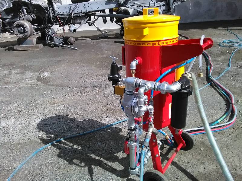 Aérogommeuse T 35 PRO V