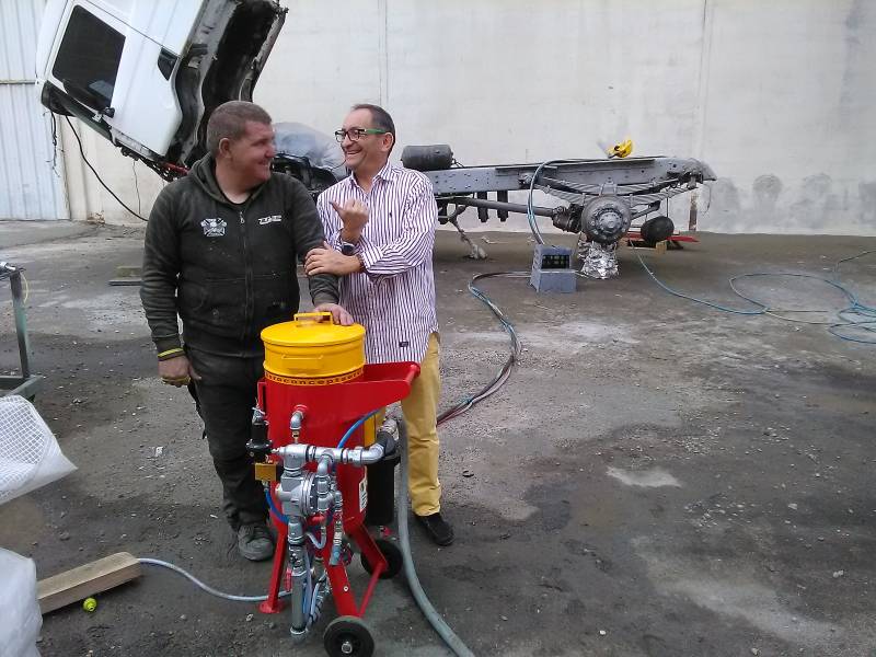 aérogommeuse AMXT 35 