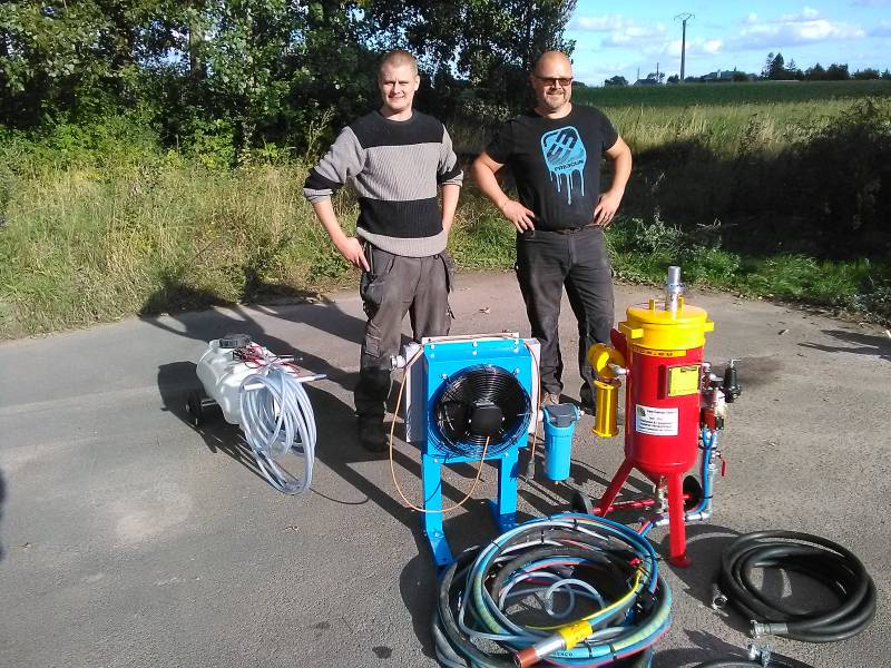 matériel aérogommage nord