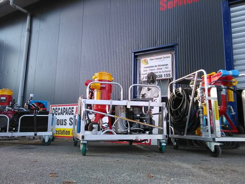 matériel hydrogommage