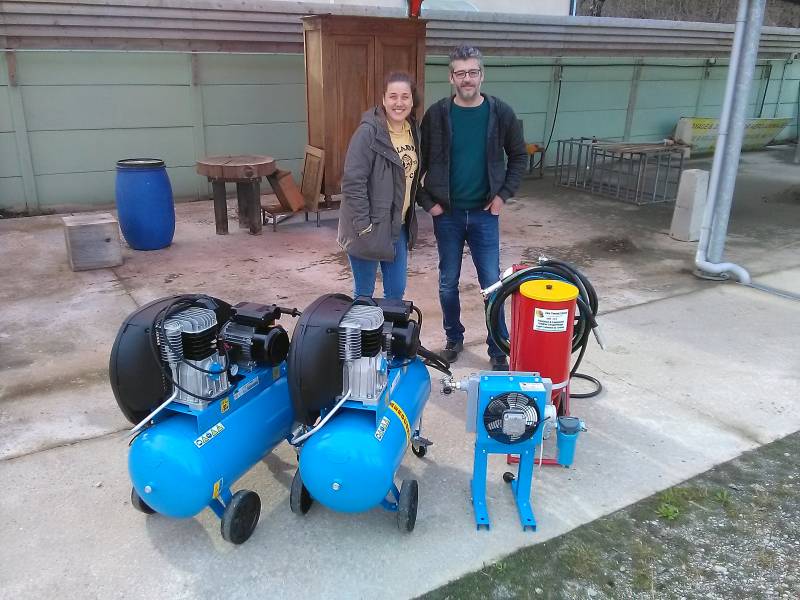 aérogommeuse AMXT 15