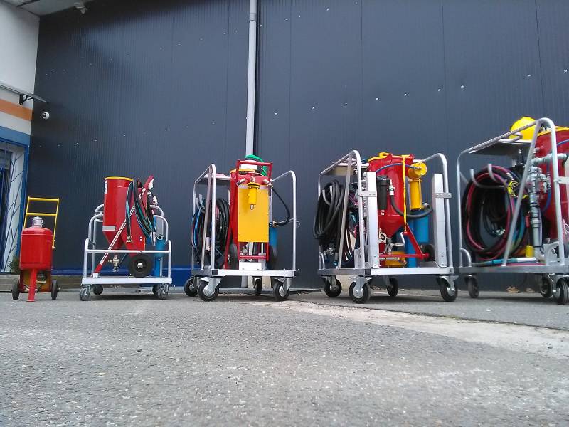 gamme skid hydrogommage