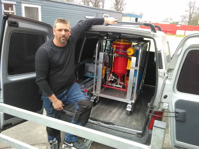 matériel aérogommage Bordeaux