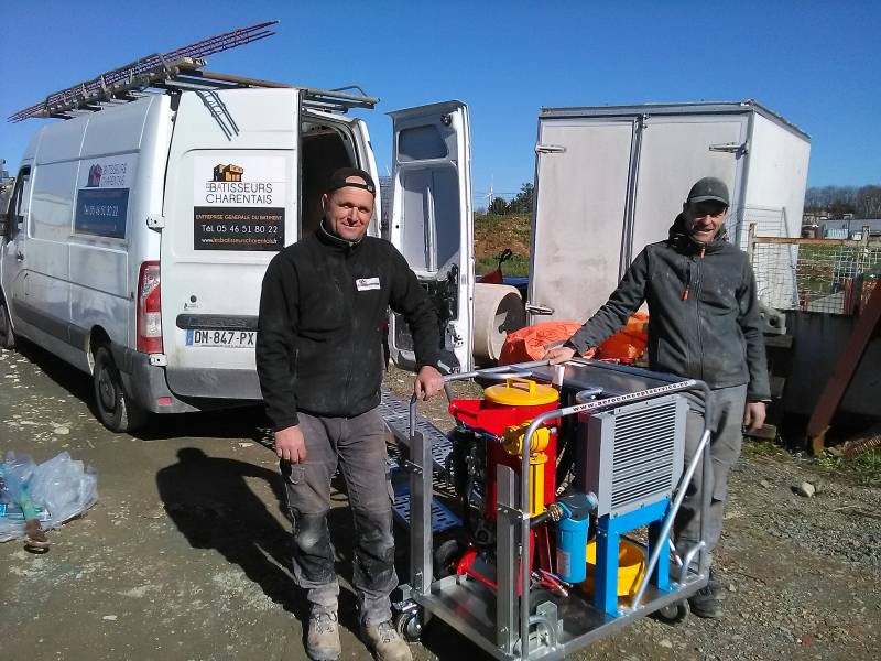 aérogommeuse en aquitaine