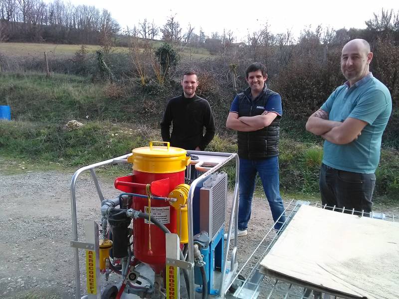 matériel aérogommage lyon