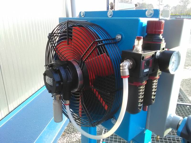 refroidisseur air sablage bordeaux