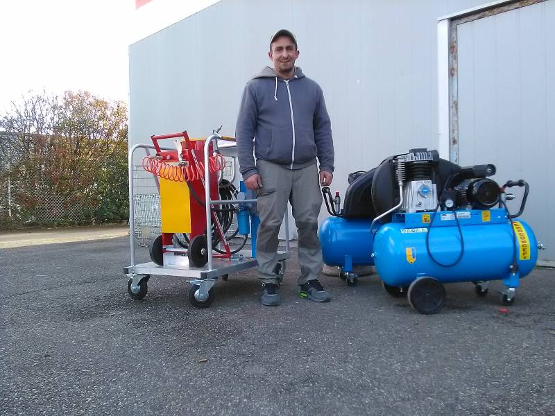 matériel aérogommage corse aérogommeuse en corse