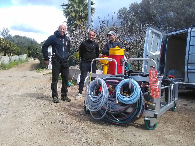 entreprise aérogommage corse