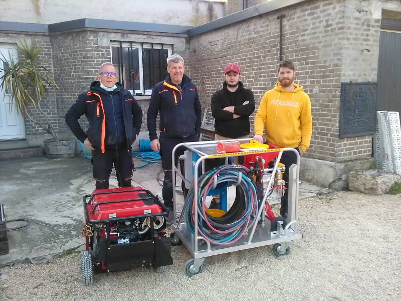 aerogommeuse Lyon et Rhône alpes