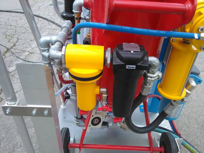 aerogommeuse avec filtre AMXT 17 - SKID en option Paris