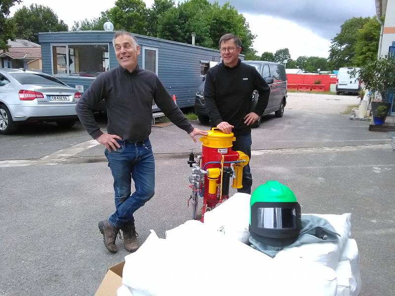 matériel aérogommage hydrogommage haut de gamme performant