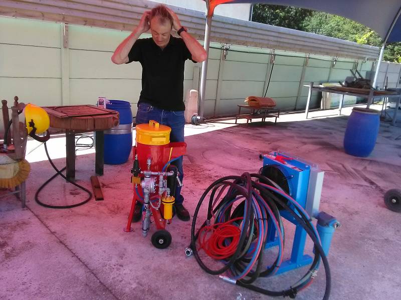 matériel aérogommage hydrogommage haut de gamme performant